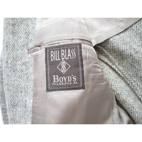 Vtg Men Bill Boyd's Harris Tweed Handwoven Wool Sport Jacket Sz See Pic (MJ2) - Picture 11 of 13